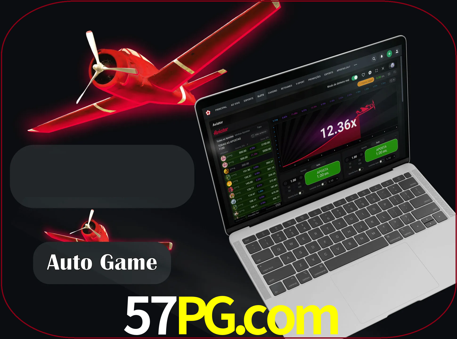 No modo automático, os jogos apostam e sacam seu dinheiro automaticamente.