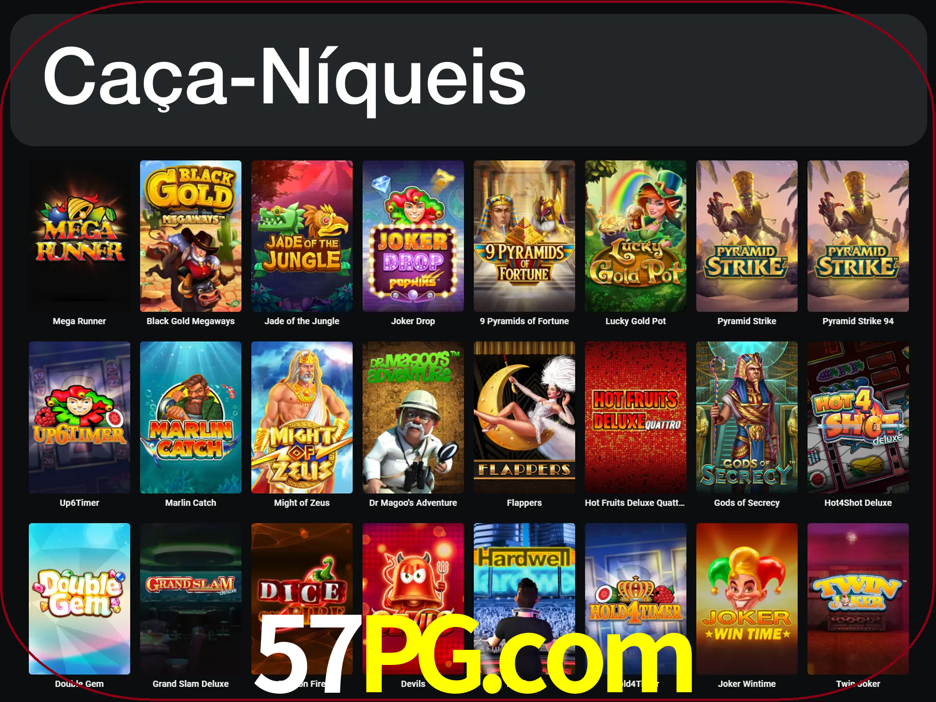 LeonBet tem mais de 3000 slots para jogar.