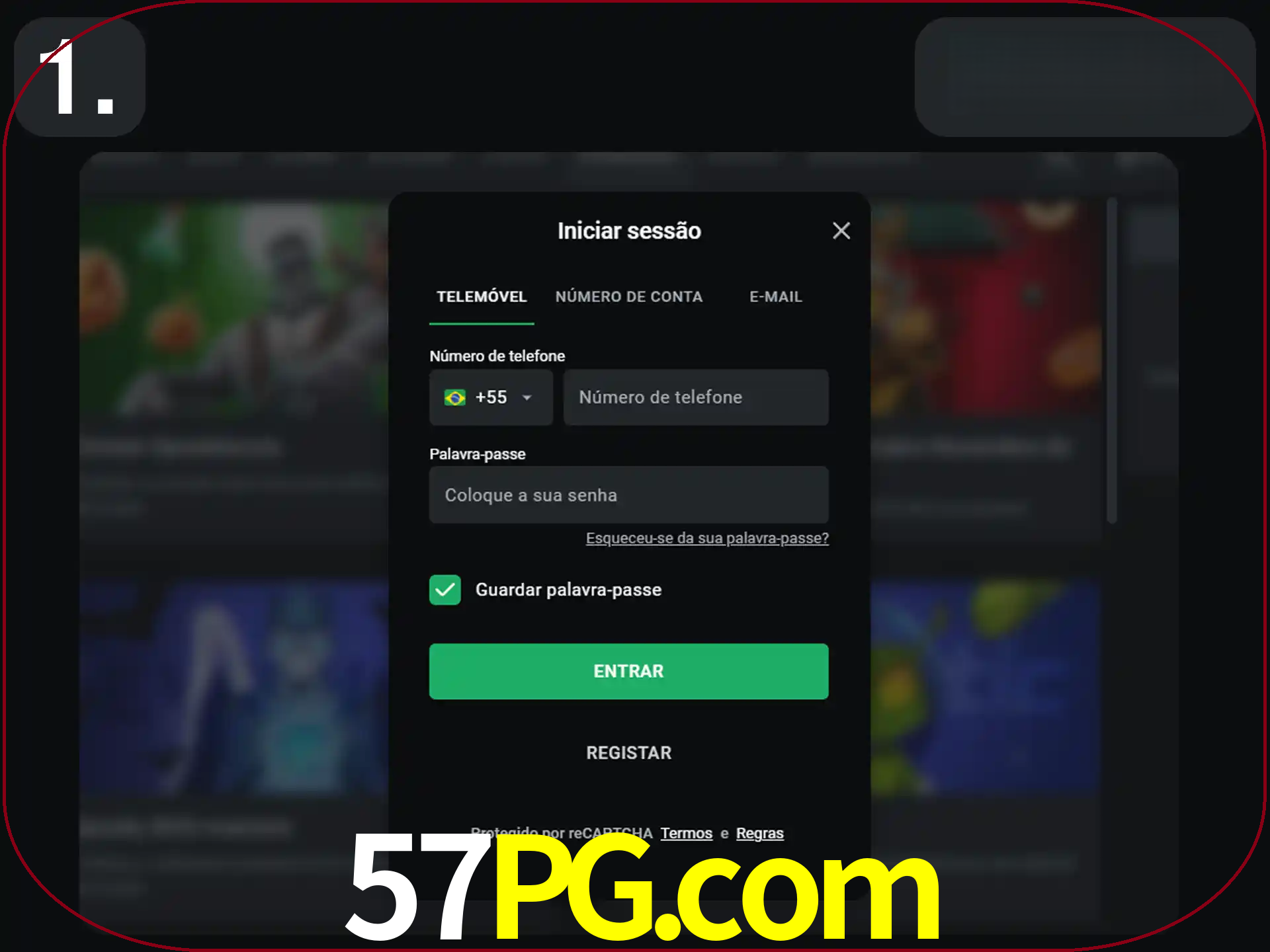 Acesse o site.