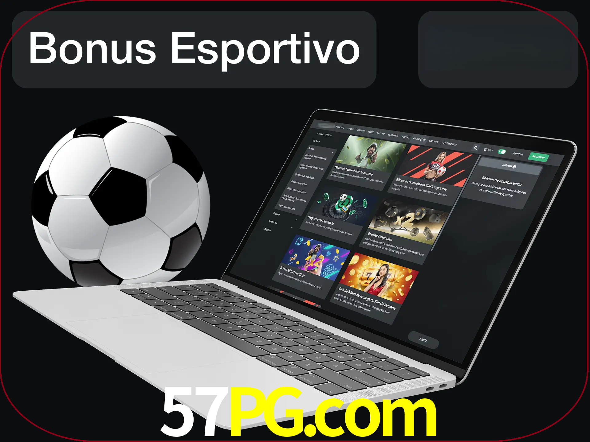 Antes de começar a apostar, use o bônus esportivo.