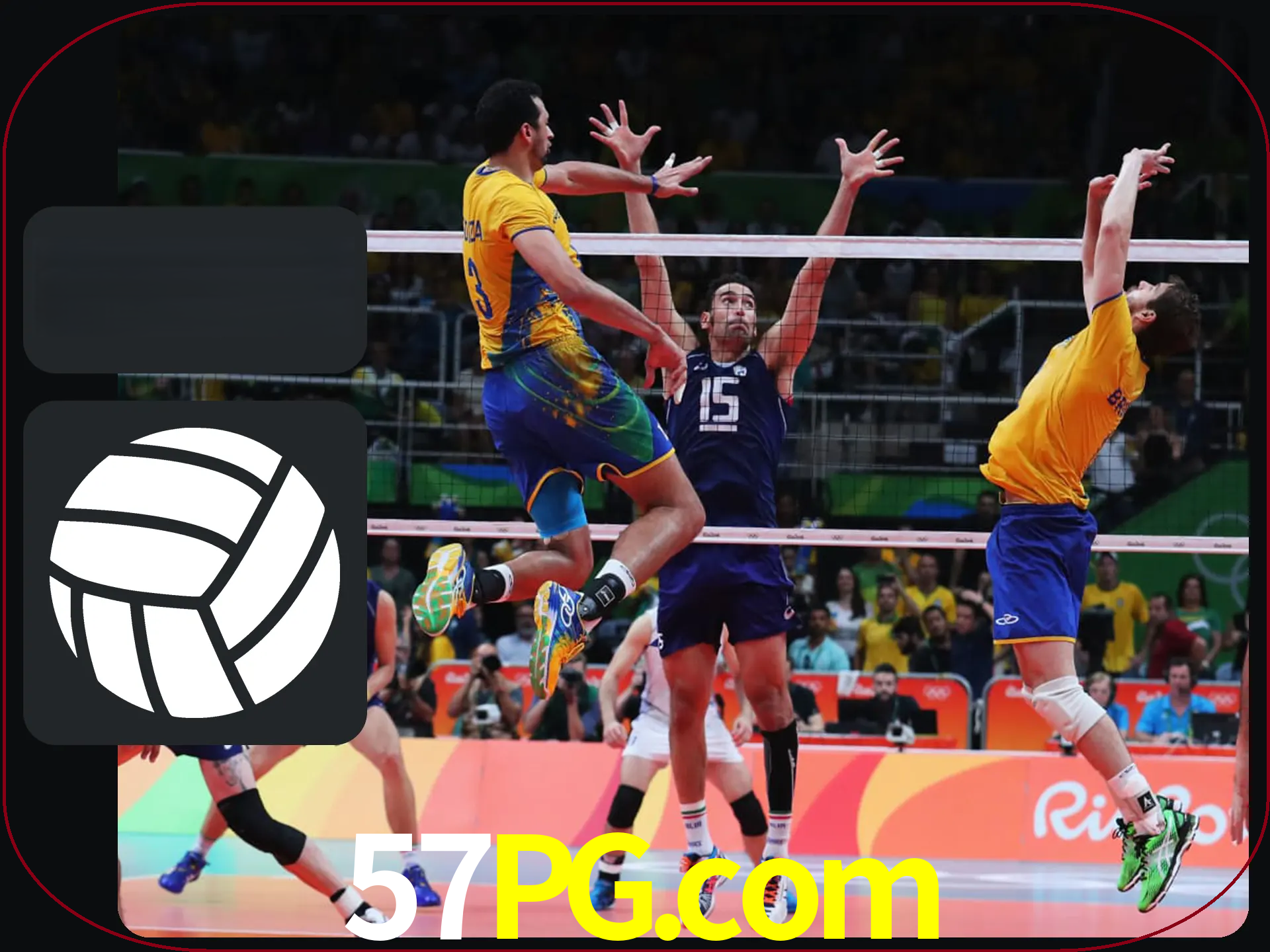 Fazer enormes ganhos apostando nas equipes de vôlei.